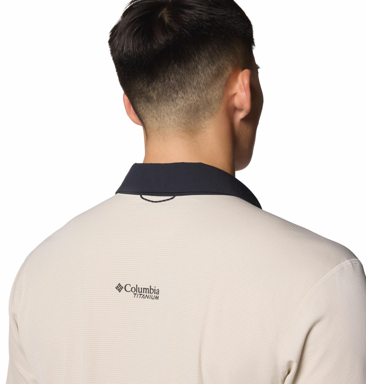 Columbia Mens Beige Omni-Wick Cirque River Pro Polo Tshirt