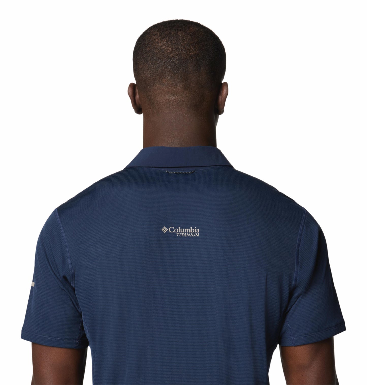 Columbia Mens Navy Blue Omni-Wick Cirque River Pro Polo Tshirt