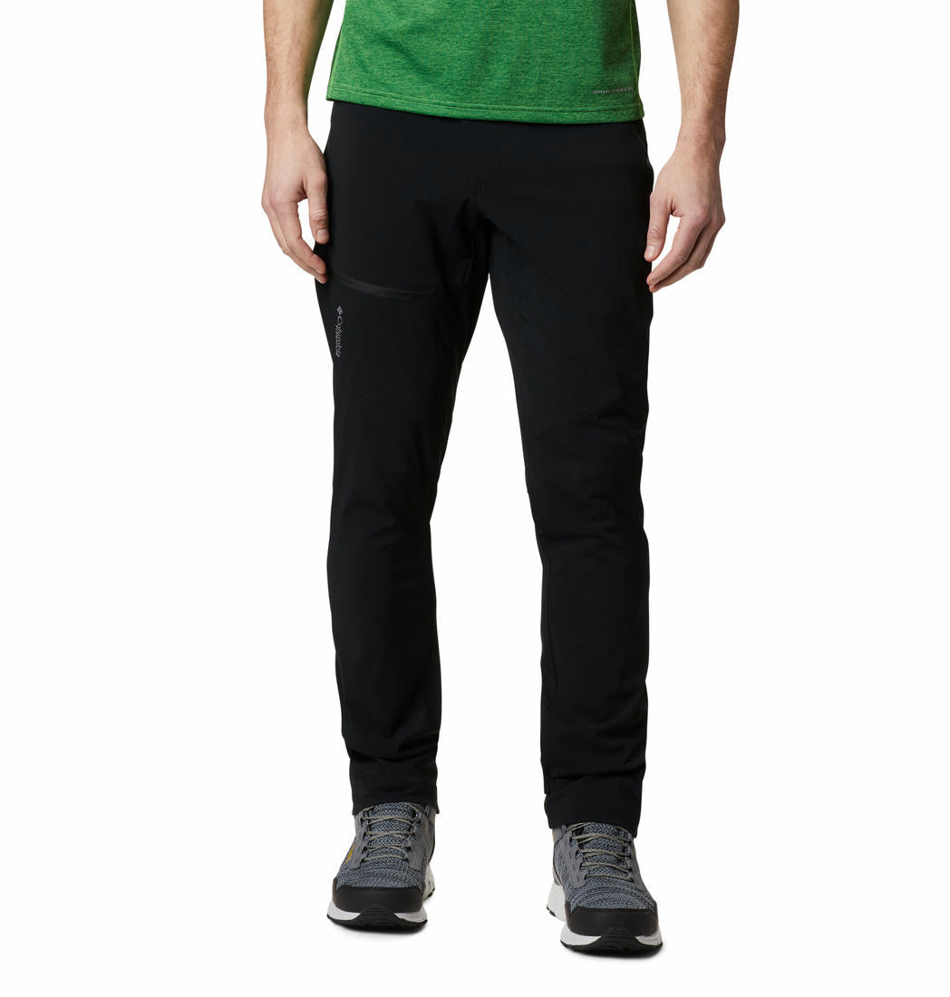 Columbia Men Black Titan Pass Pant II (Sun Protection)
