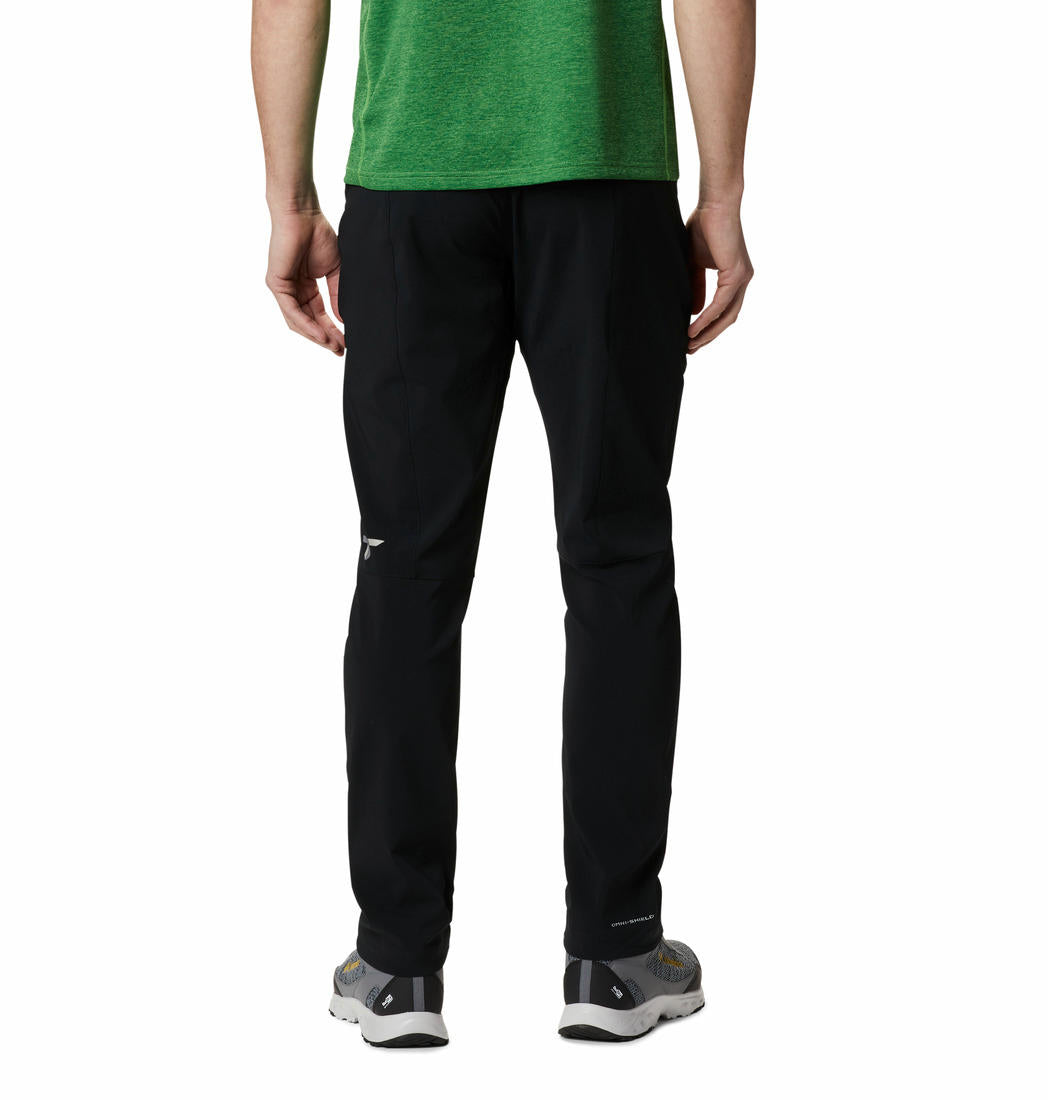 Columbia Men Black Titan Pass Pant II (Sun Protection)
