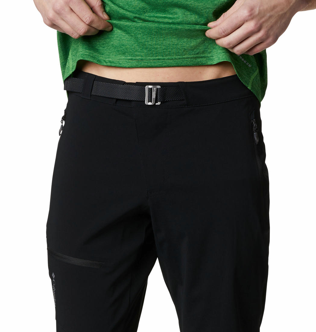 Columbia Men Black Titan Pass Pant II (Sun Protection)