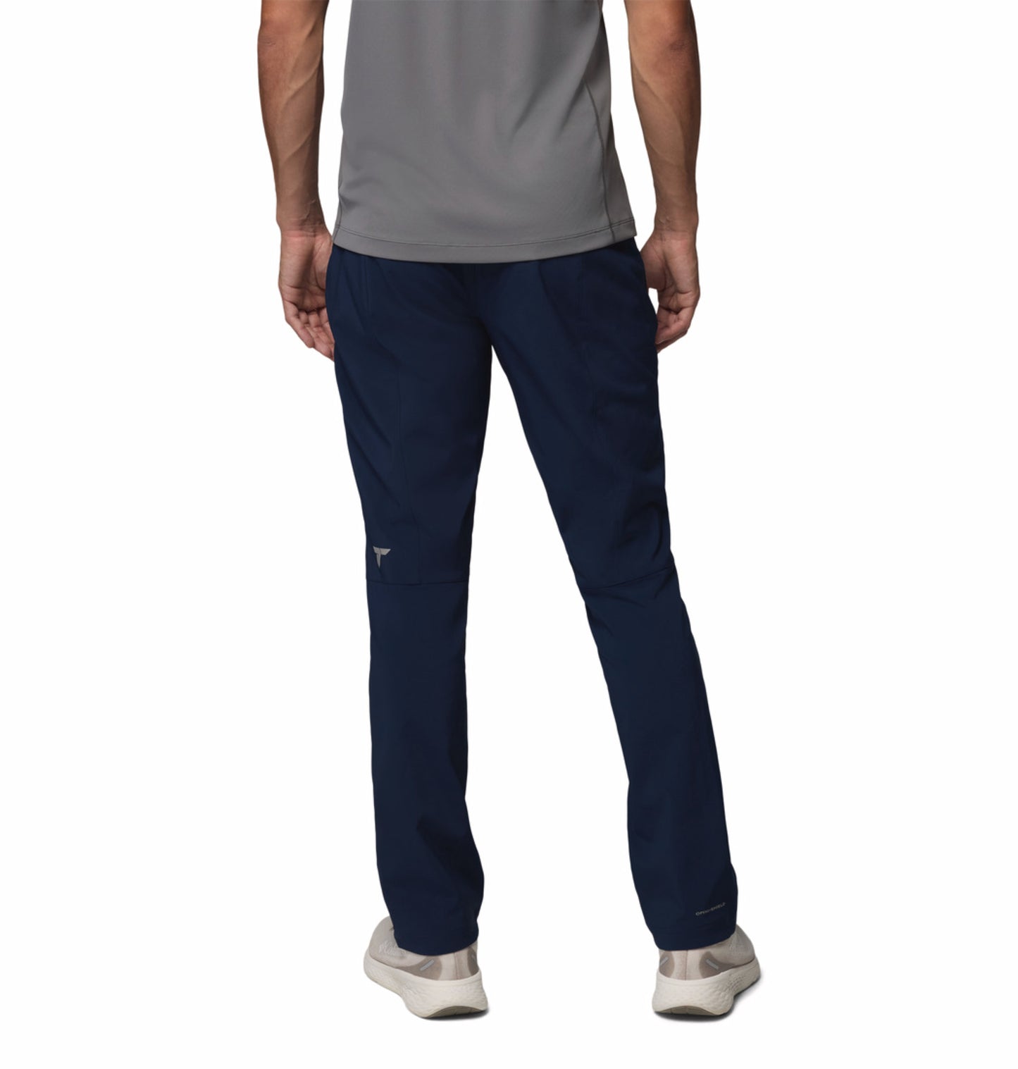 Columbia Men's Navy Blue Omni-Shade Titan Pass II Pant for Sun Protection