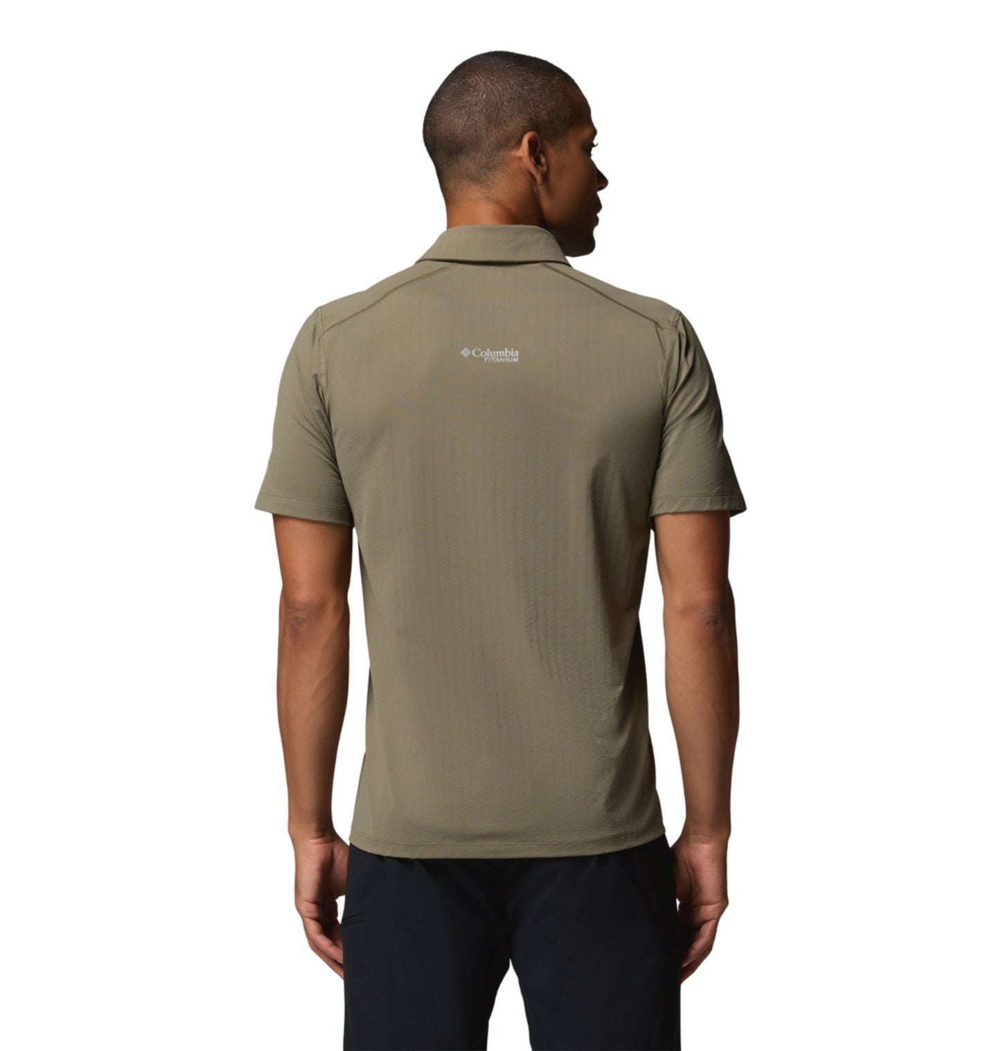 Columbia Men's Olive Green Omni-Freeze Diamond Peak Pro Polo Shirt