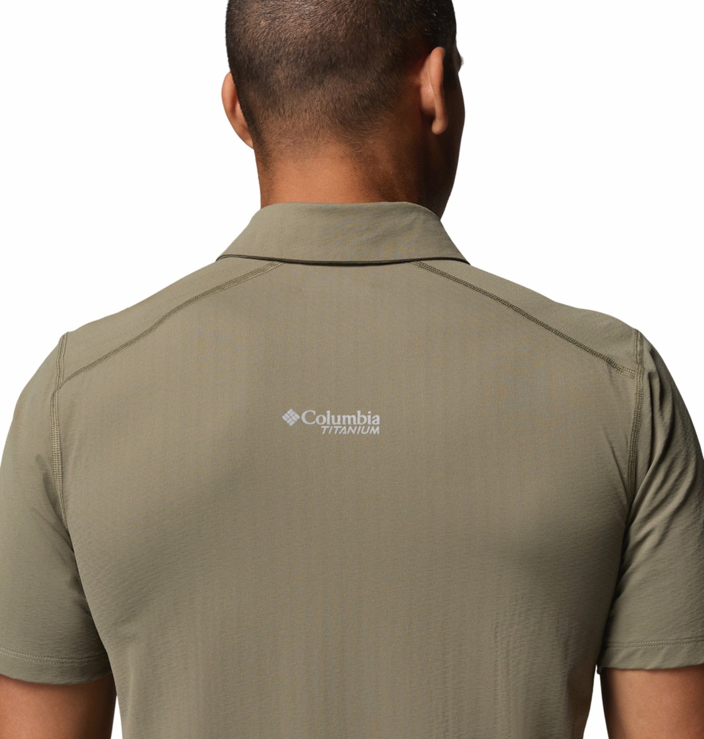 Columbia Men's Olive Green Omni-Freeze Diamond Peak Pro Polo Shirt