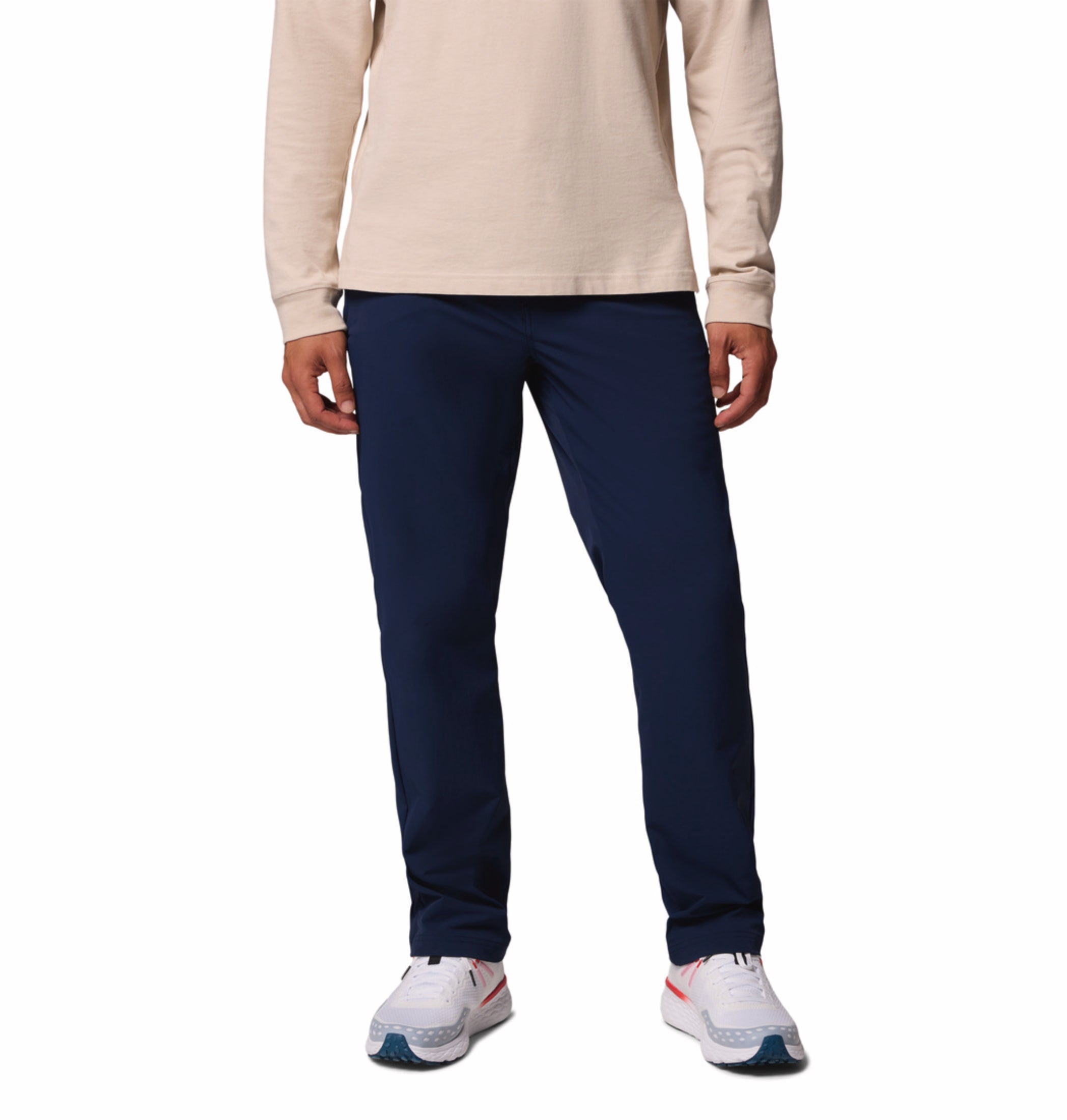 Columbia Men Navy Blue Omni-Shield Roc Tech Chino Pant Chino Pant ...