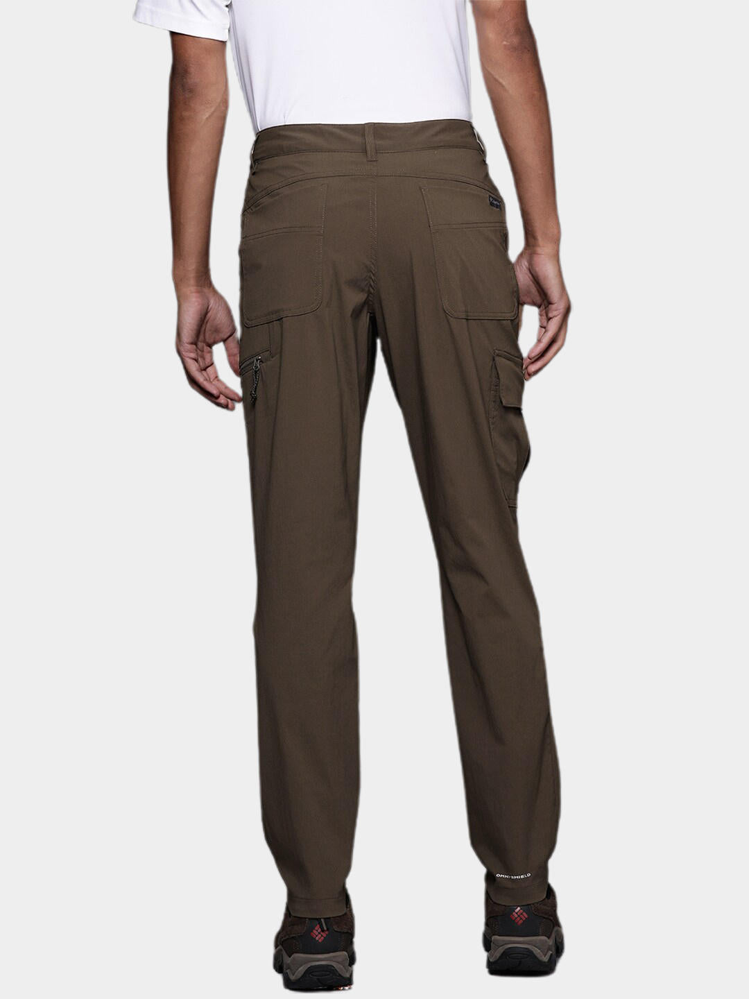 Columbia Men Brown Newton Ridge II Pant (Sun Protection)