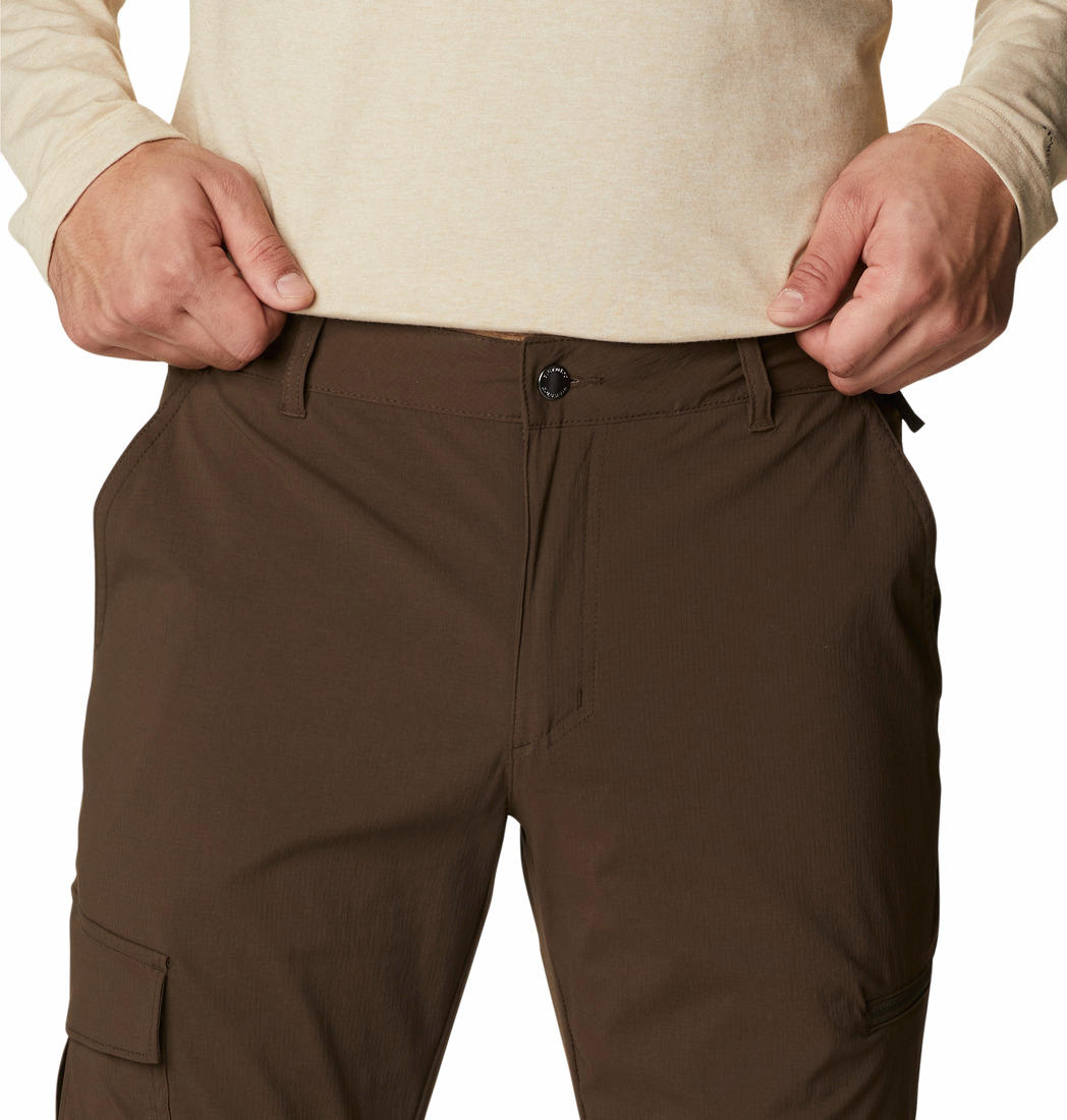 Columbia Men Brown Newton Ridge II Pant (Sun Protection)