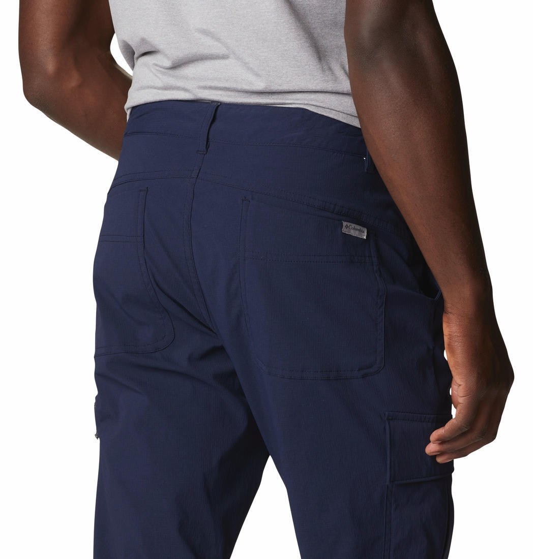 Columbia Men Blue Newton Ridge II Pant (Sun Protection)