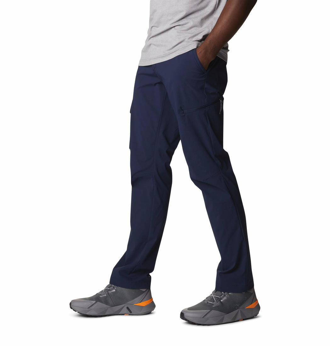 Columbia Men Blue Newton Ridge II Pant (Sun Protection)