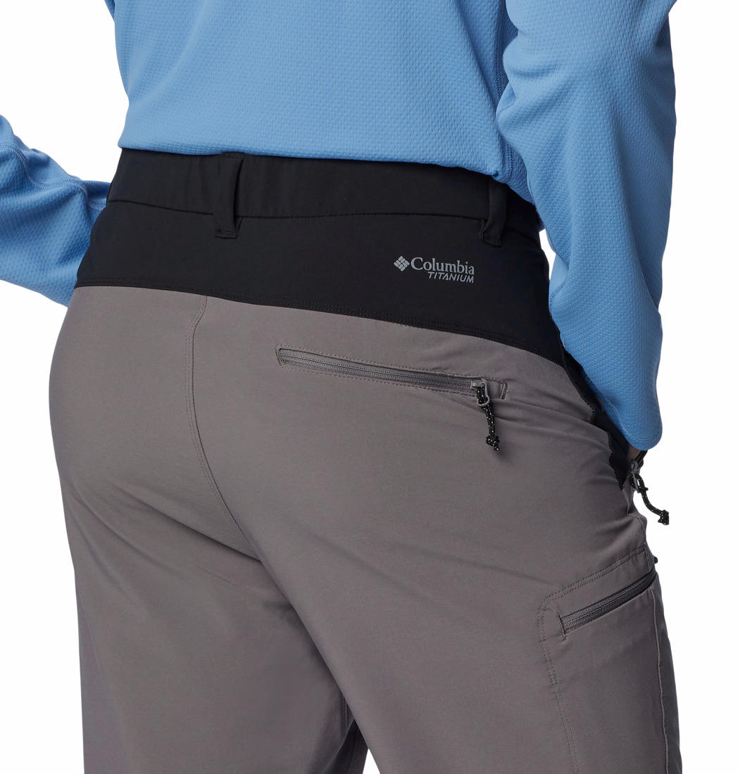 Columbia Men Grey Triple Canyon Pant II (Sun Protection)