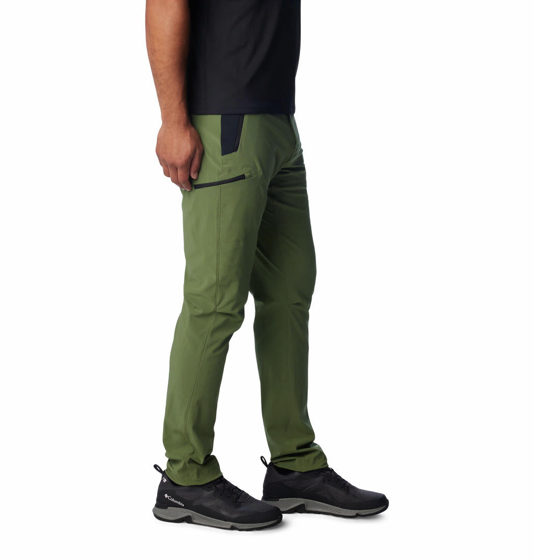 Columbia Men's Green Omni-Shade Triple Canyon II Sun Protection Pants