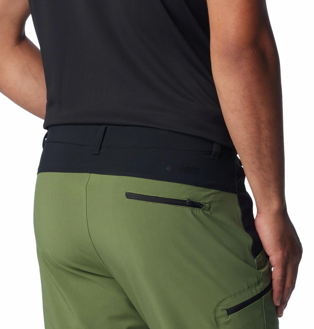 Columbia Men's Green Omni-Shade Triple Canyon II Sun Protection Pants