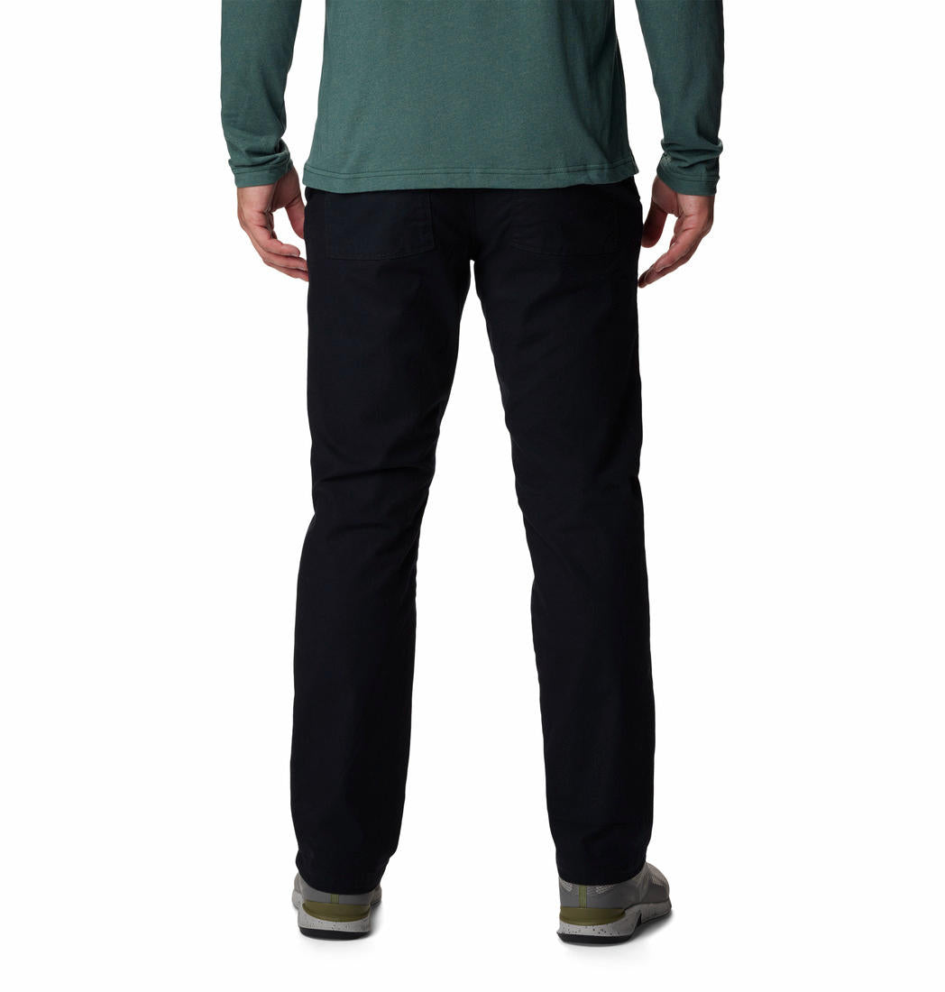 Columbia Men Black Flex ROC II Lined Pant (Sun Protection)