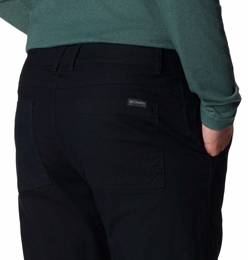 Columbia Men Black Flex ROC II Lined Pant (Sun Protection)