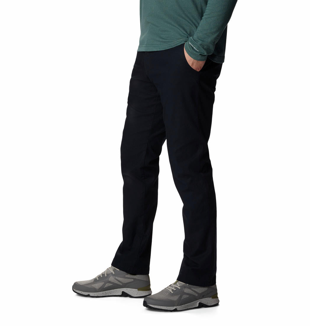 Columbia Men Black Flex ROC II Lined Pant (Sun Protection)