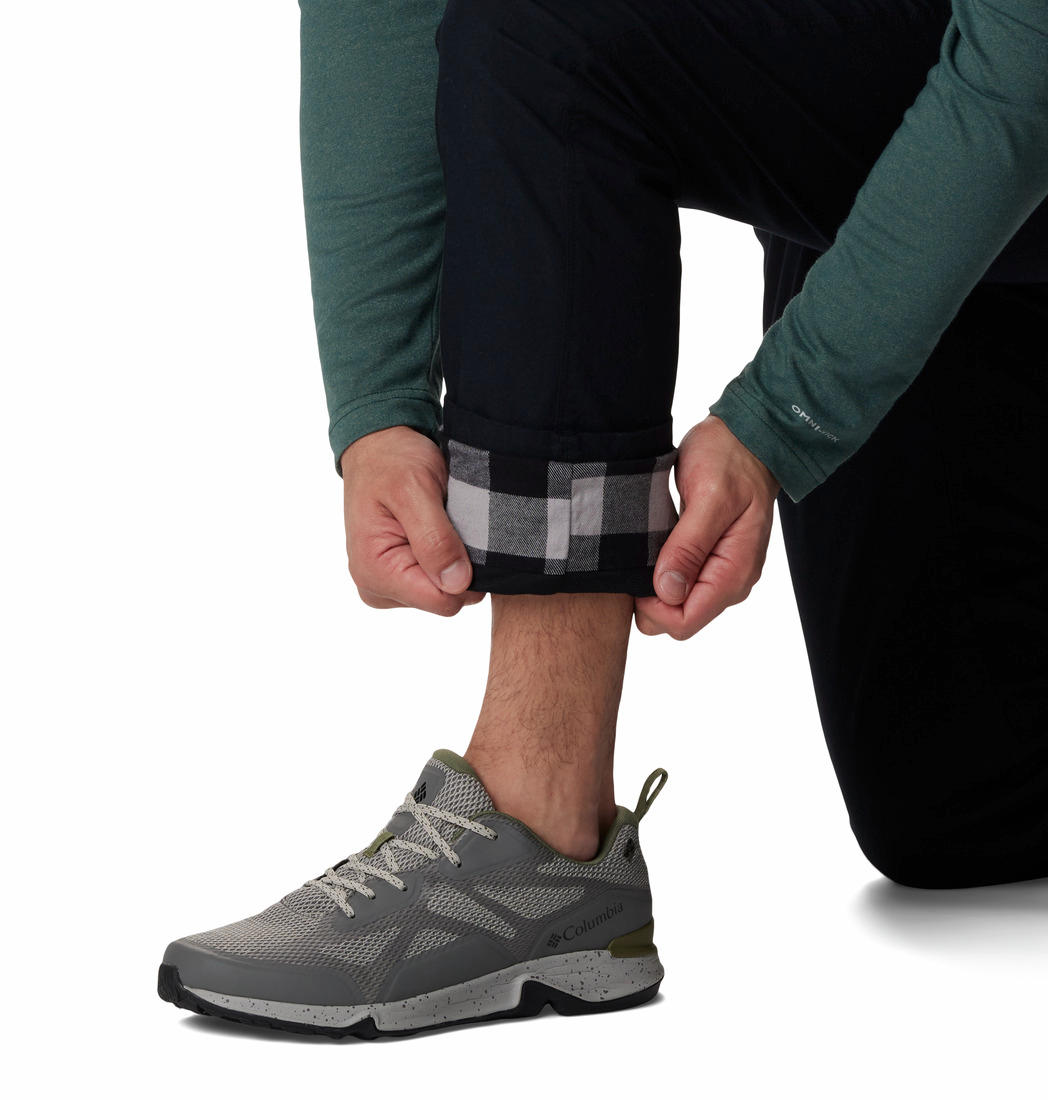 Columbia Men Black Flex ROC II Lined Pant (Sun Protection)