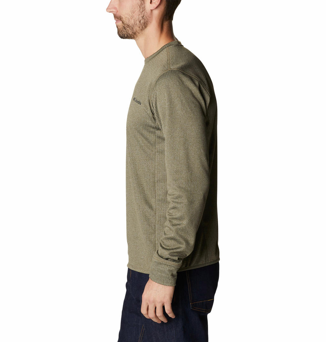 Columbia Men Olive Park View Crew Fleece Jacket