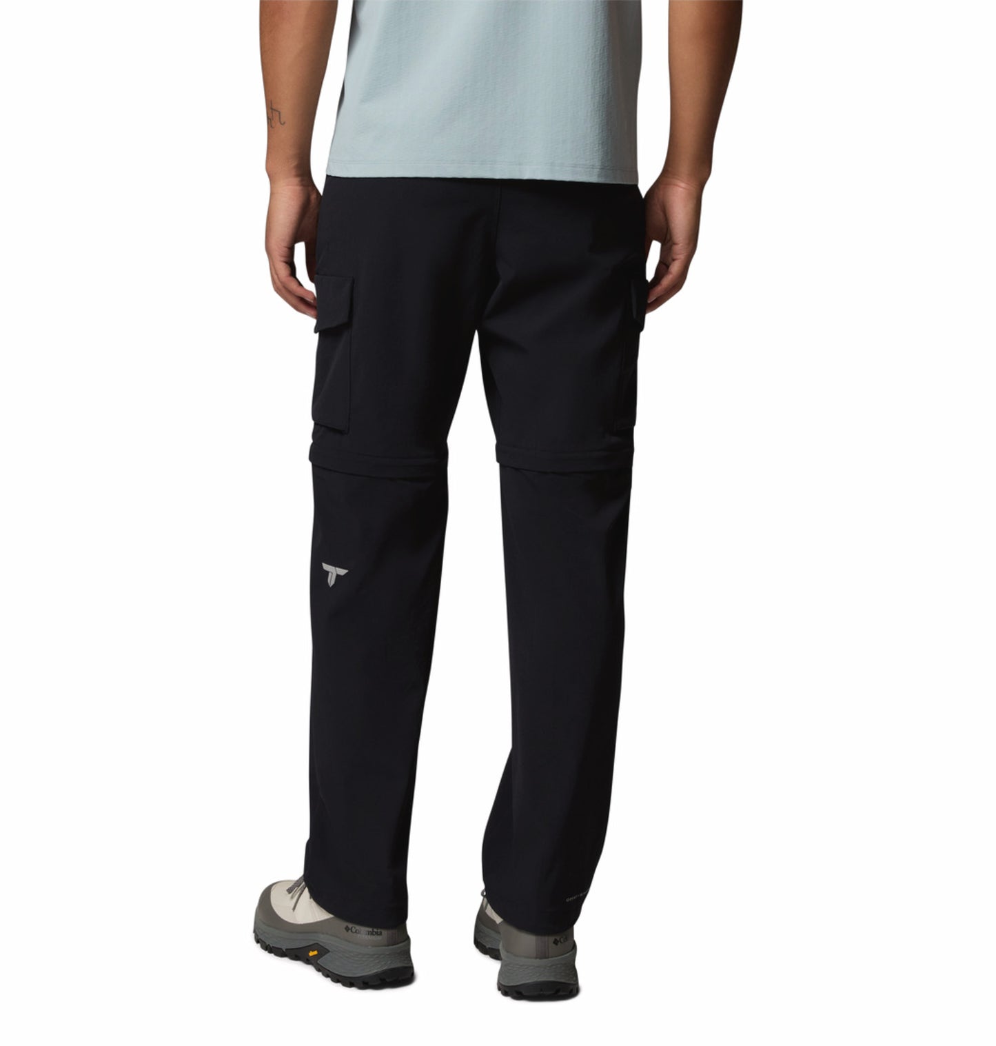 Columbia Men's Black Omni-Shade Silver Ridge Elite Convertible Outdoor Pants