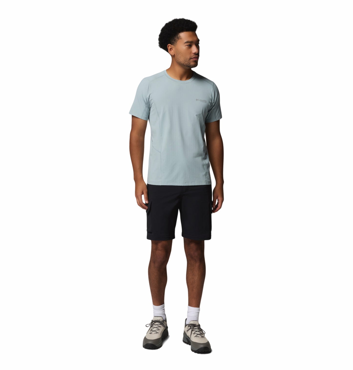 Columbia Men's Black Omni-Shade Silver Ridge Elite Convertible Outdoor Pants