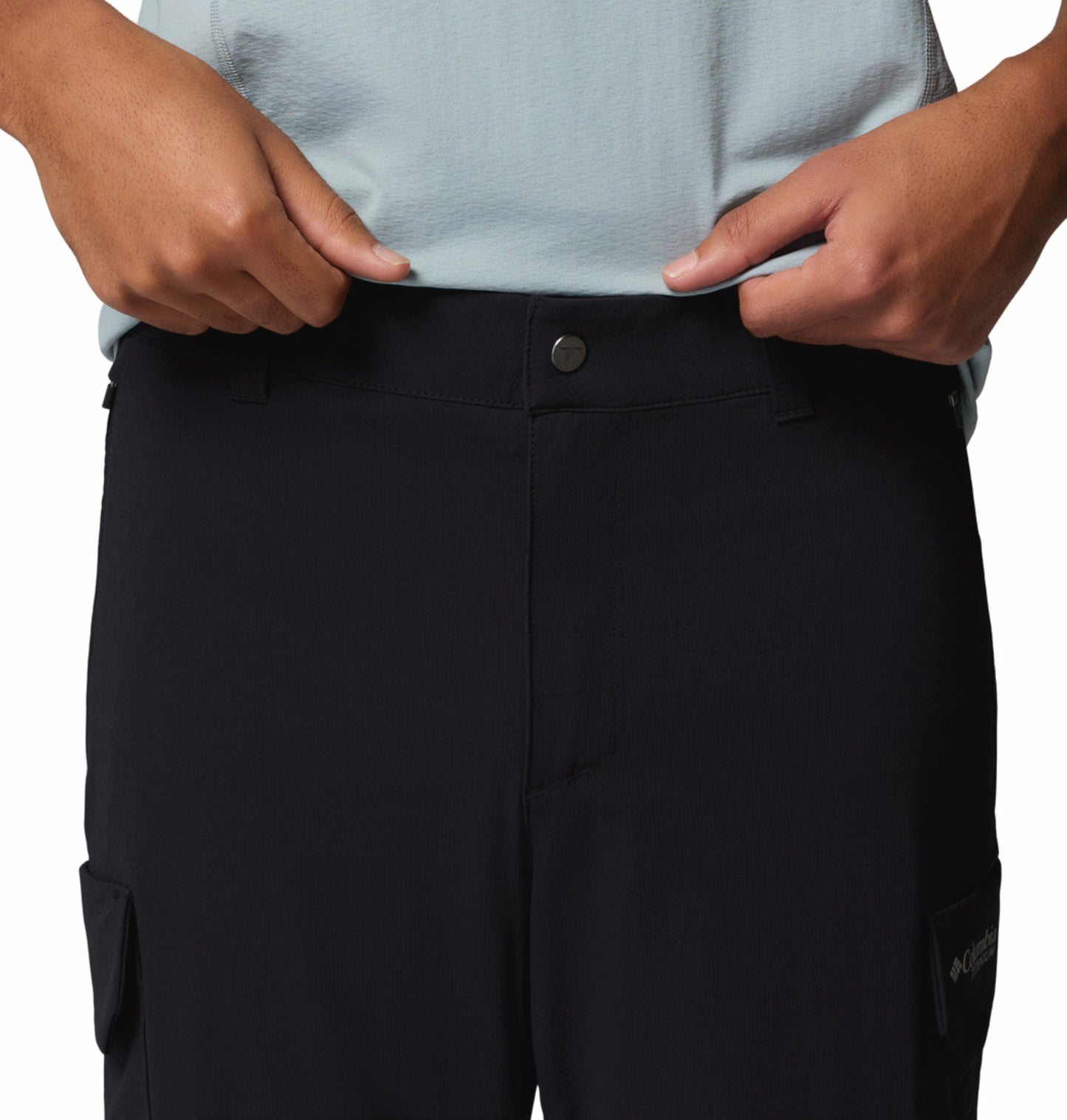 Columbia Men's Black Omni-Shade Silver Ridge Elite Convertible Outdoor Pants