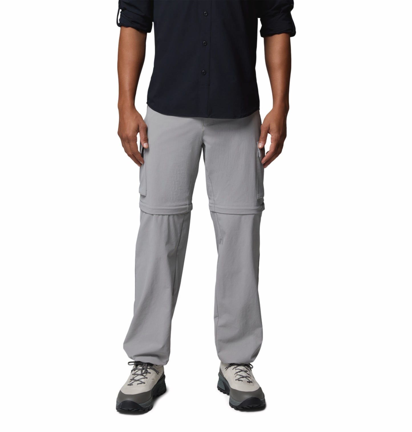 Columbia Men's Silver Ridge Elite Grey Omni-Shade Convertible Pants