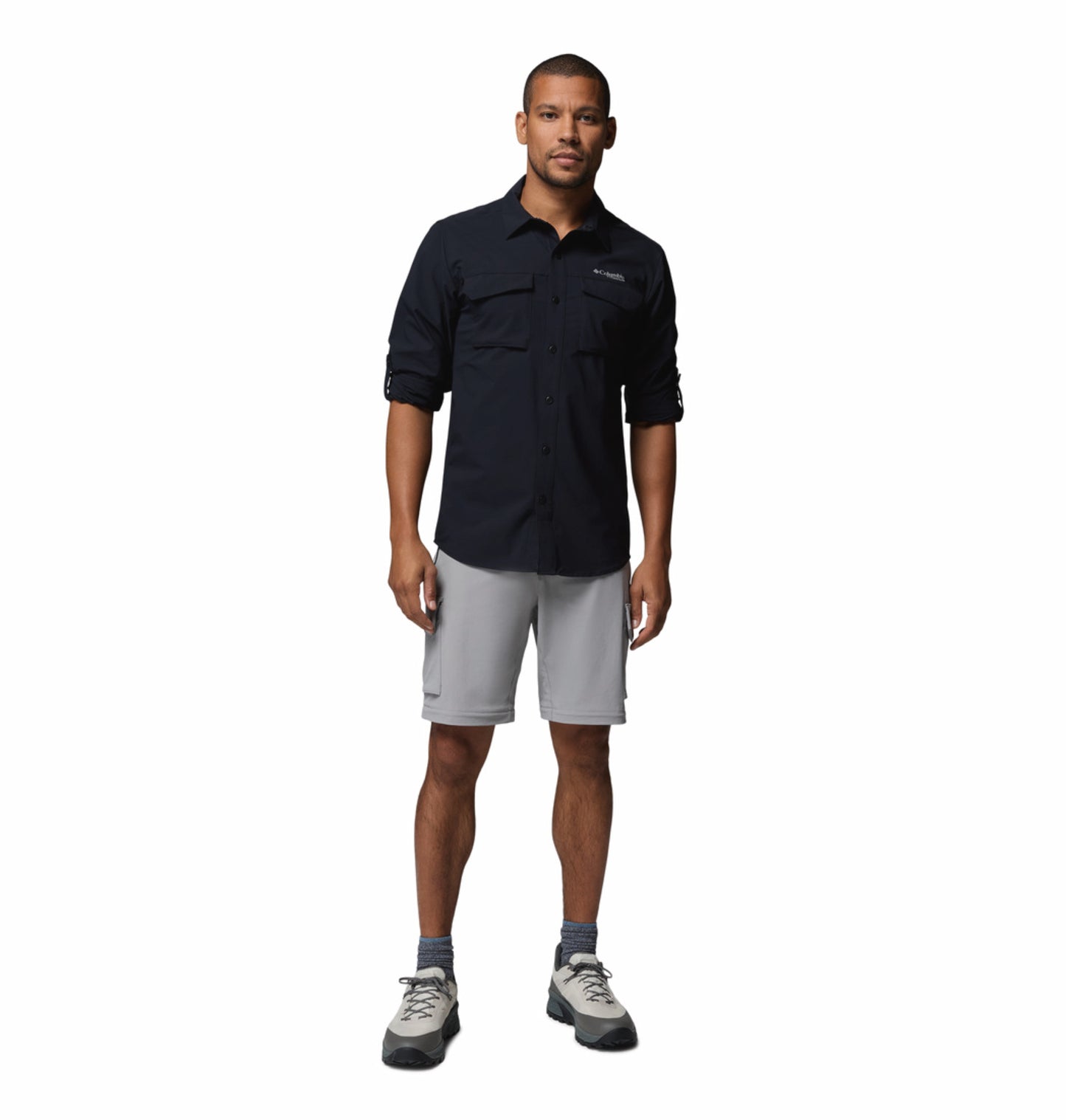 Columbia Men's Silver Ridge Elite Grey Omni-Shade Convertible Pants