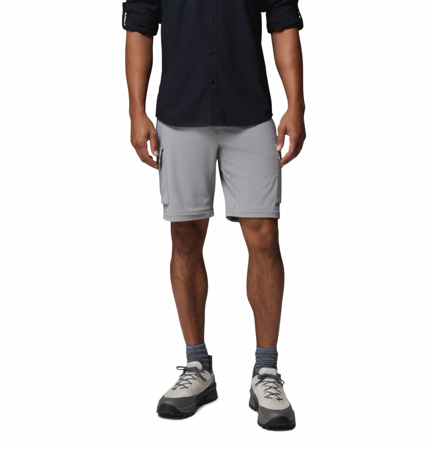 Columbia Men's Silver Ridge Elite Grey Omni-Shade Convertible Pants