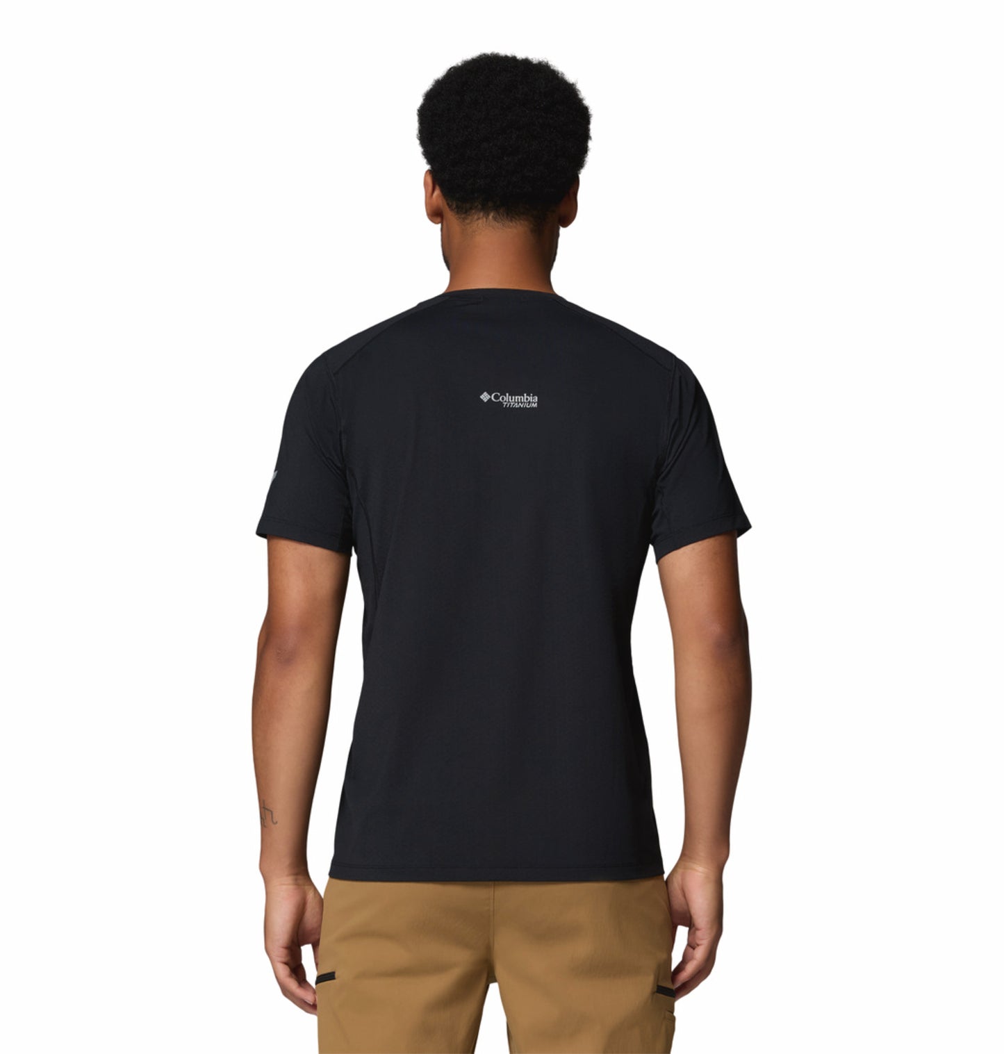 Columbia Men Black Omni-Freeze Diamond Peak Pro Tshirt