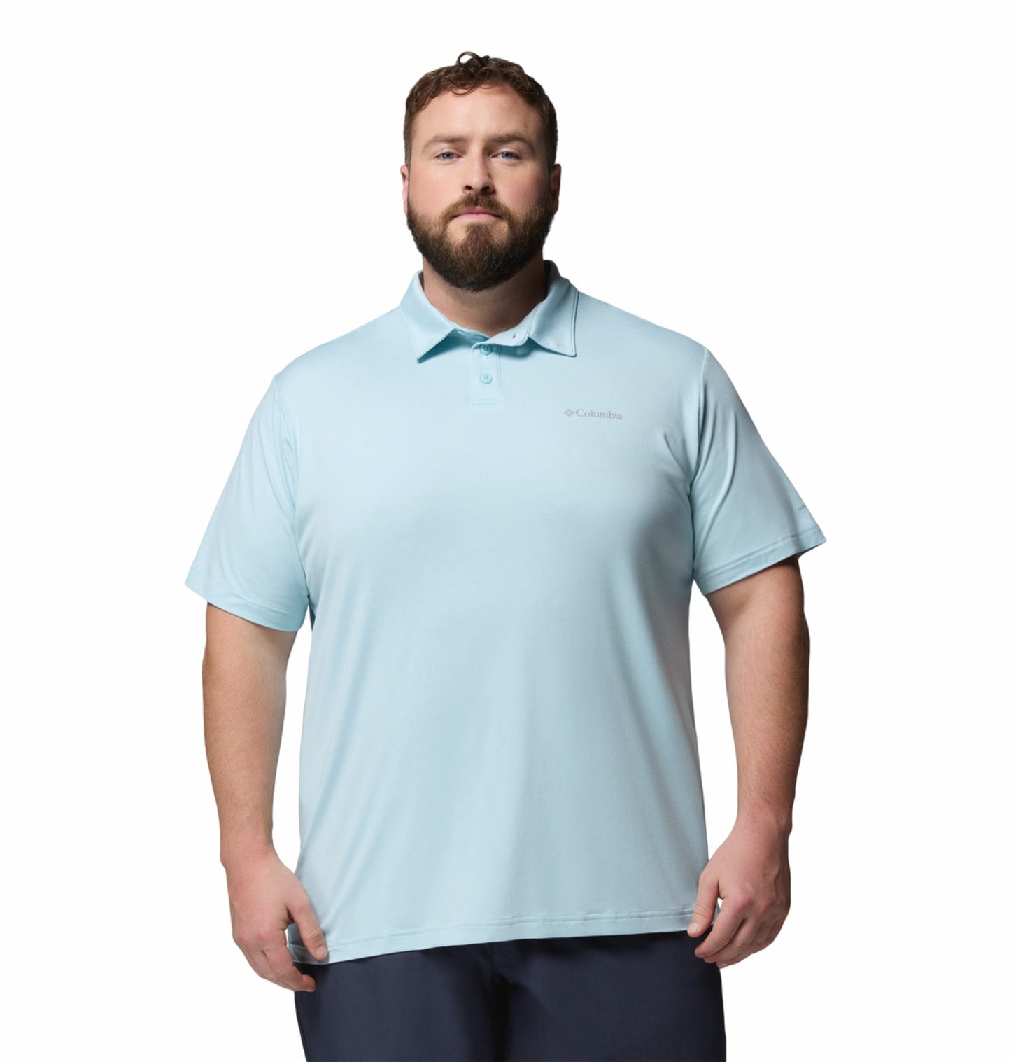 Columbia Men’s Blue Omni-Shade Parsons Point Polo Shirt