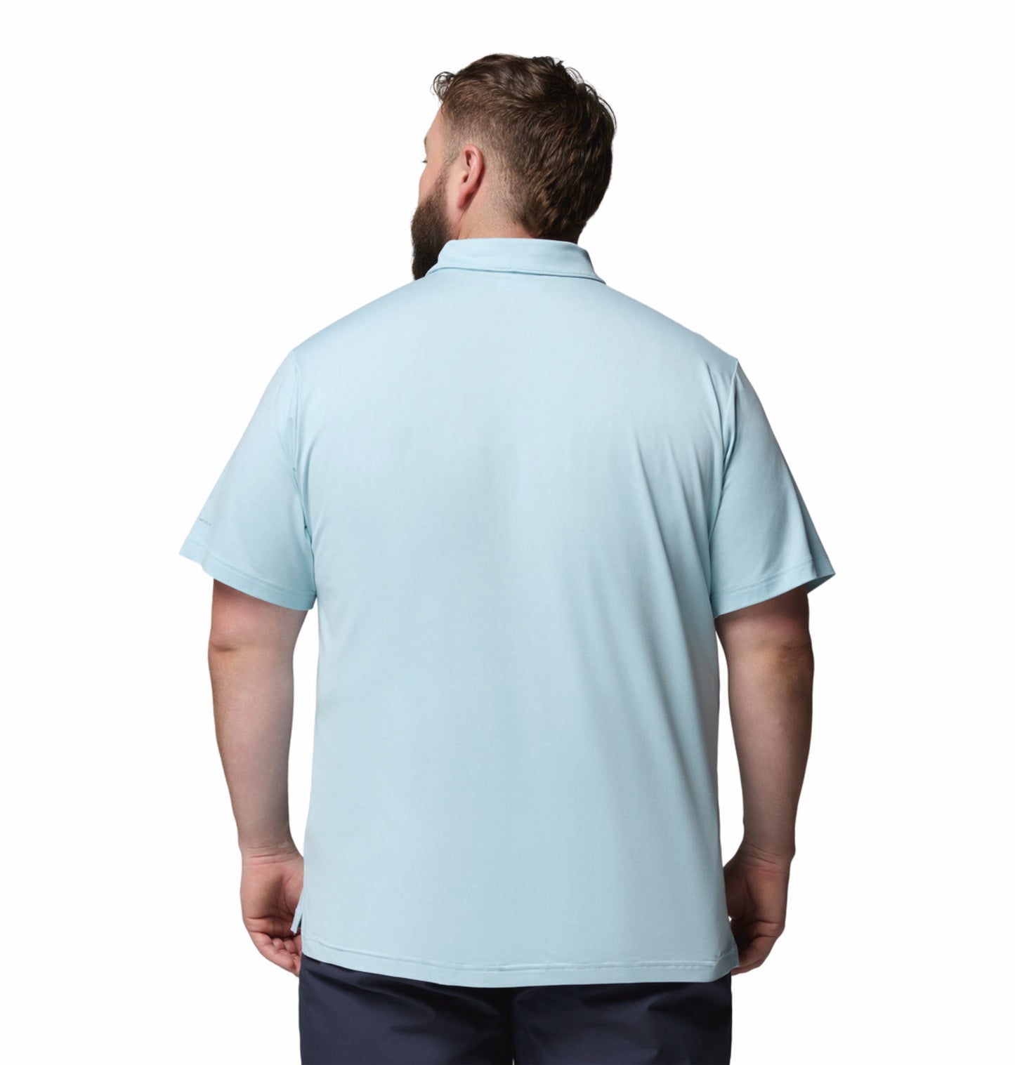Columbia Men’s Blue Omni-Shade Parsons Point Polo Shirt
