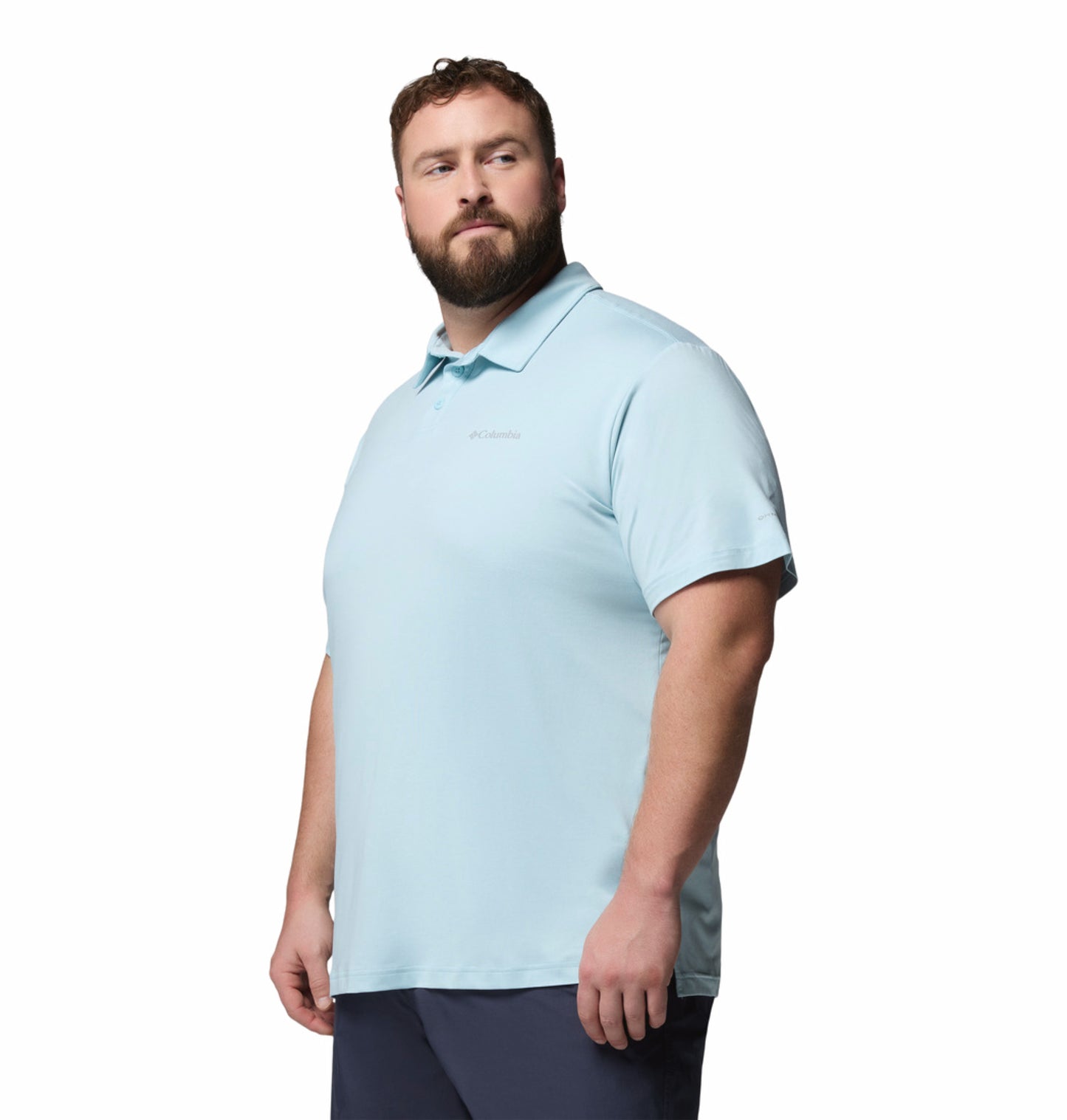 Columbia Men’s Blue Omni-Shade Parsons Point Polo Shirt