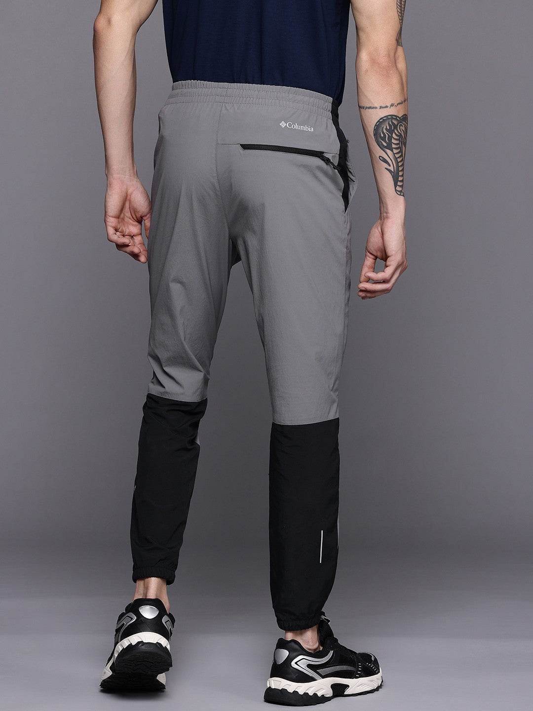 Columbia Men Grey Columbia Tech Nylon Pant