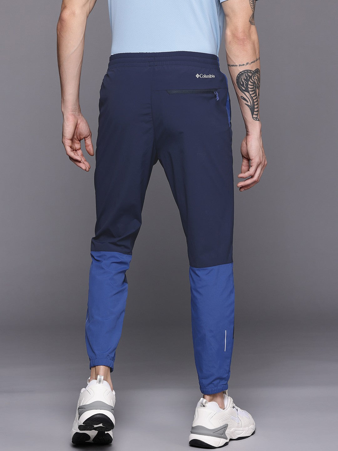 Columbia Men Blue Columbia Tech Nylon Pant