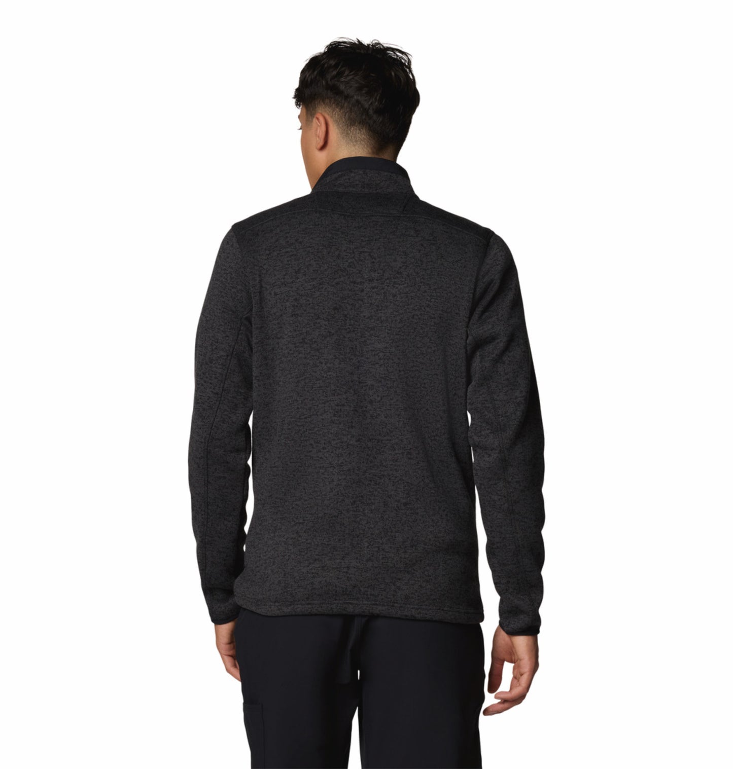 Columbia Men Black Sweater Weather Fleece
