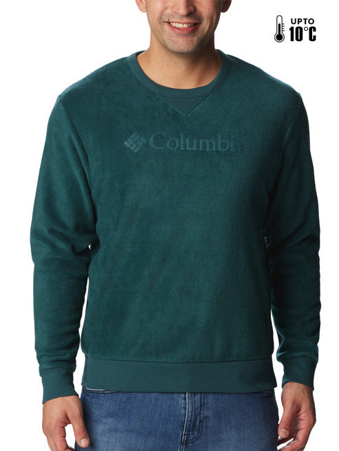 Columbia Men Blue Steens Mountain Crew 2.0 Fleece