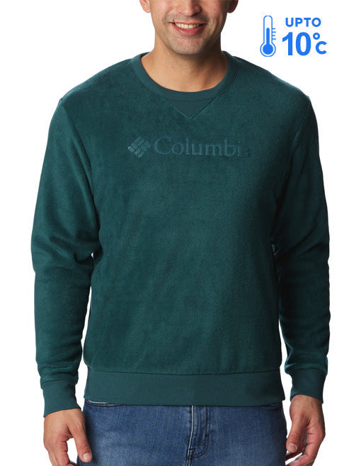 Columbia Men Blue Steens Mountain Crew 2.0 Fleece