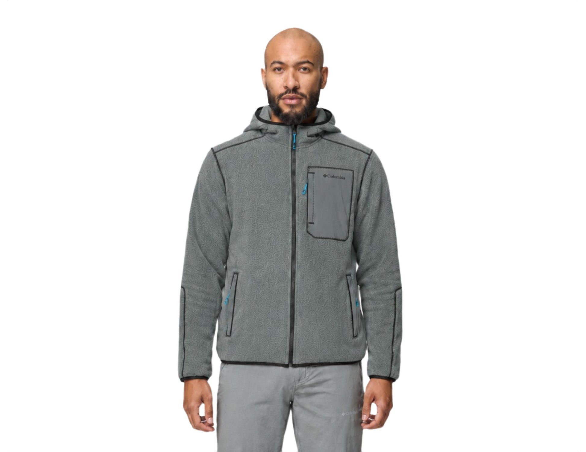 men green mtr pacific arch 200 fleece jacket