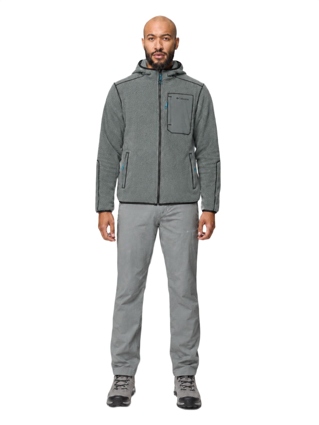 men green mtr pacific arch 200 fleece jacket