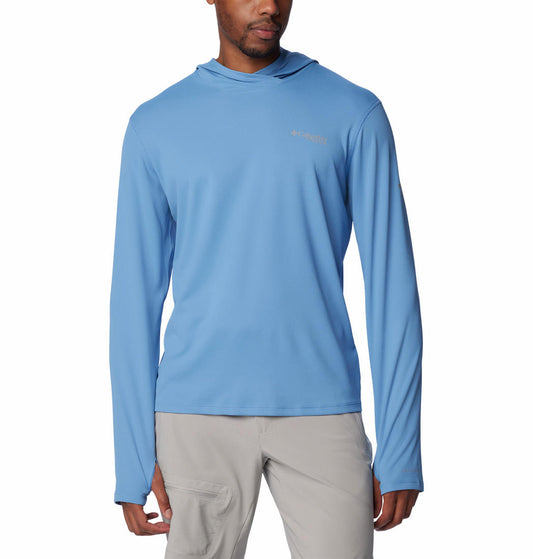 Columbia Men Navy Blue Columbia Men Summit Valley Hoodie