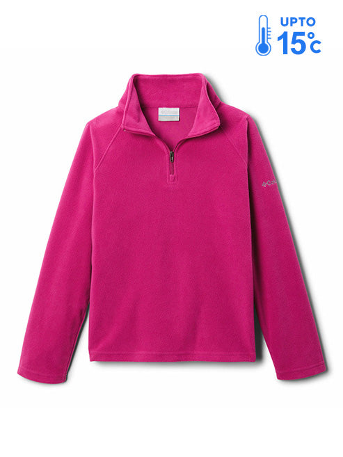 Columbia Kids Girls Pink Glacial Fleece Jacket