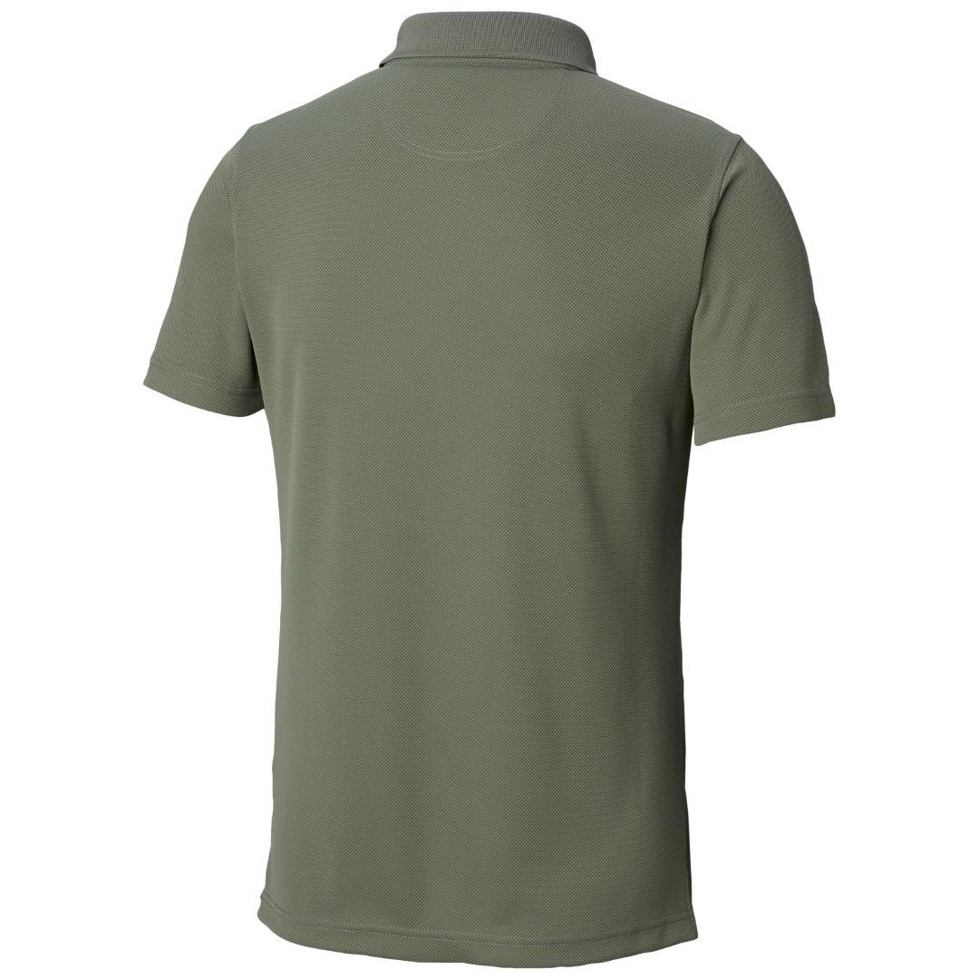 Columbia Men Green Utilizer Polo (Sun Protection)