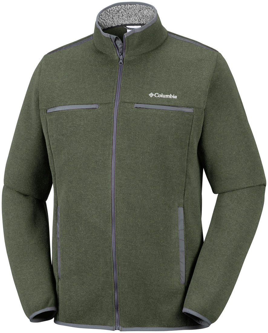 Columbia Men Green Terpin Point III Full Zip
