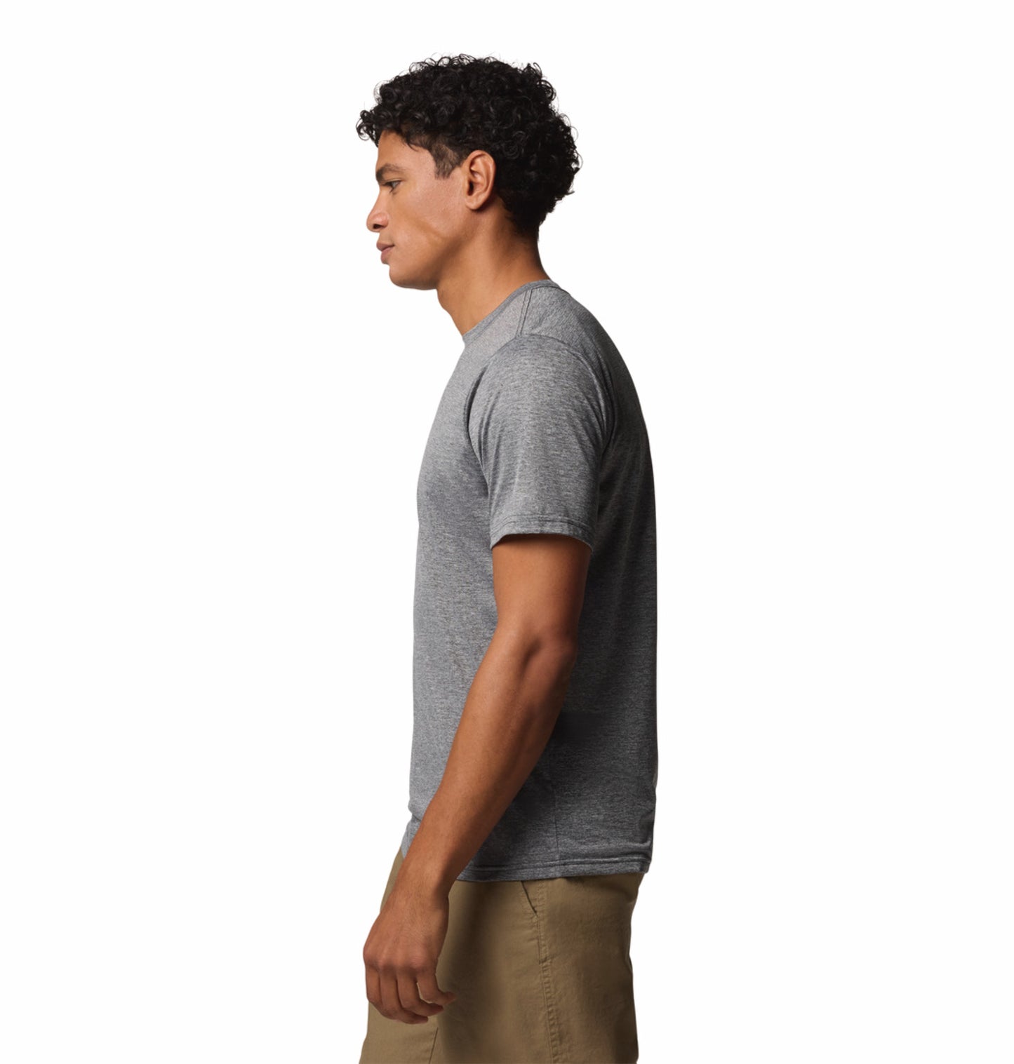 Columbia Men’s Black Omni-Wick Moisture-Wicking Hiking Shirt