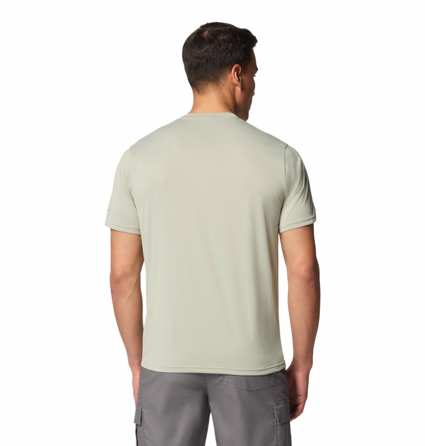 Columbia Men’s Green Omni-Wick Hiking T-Shirt for Outdoor Comfort