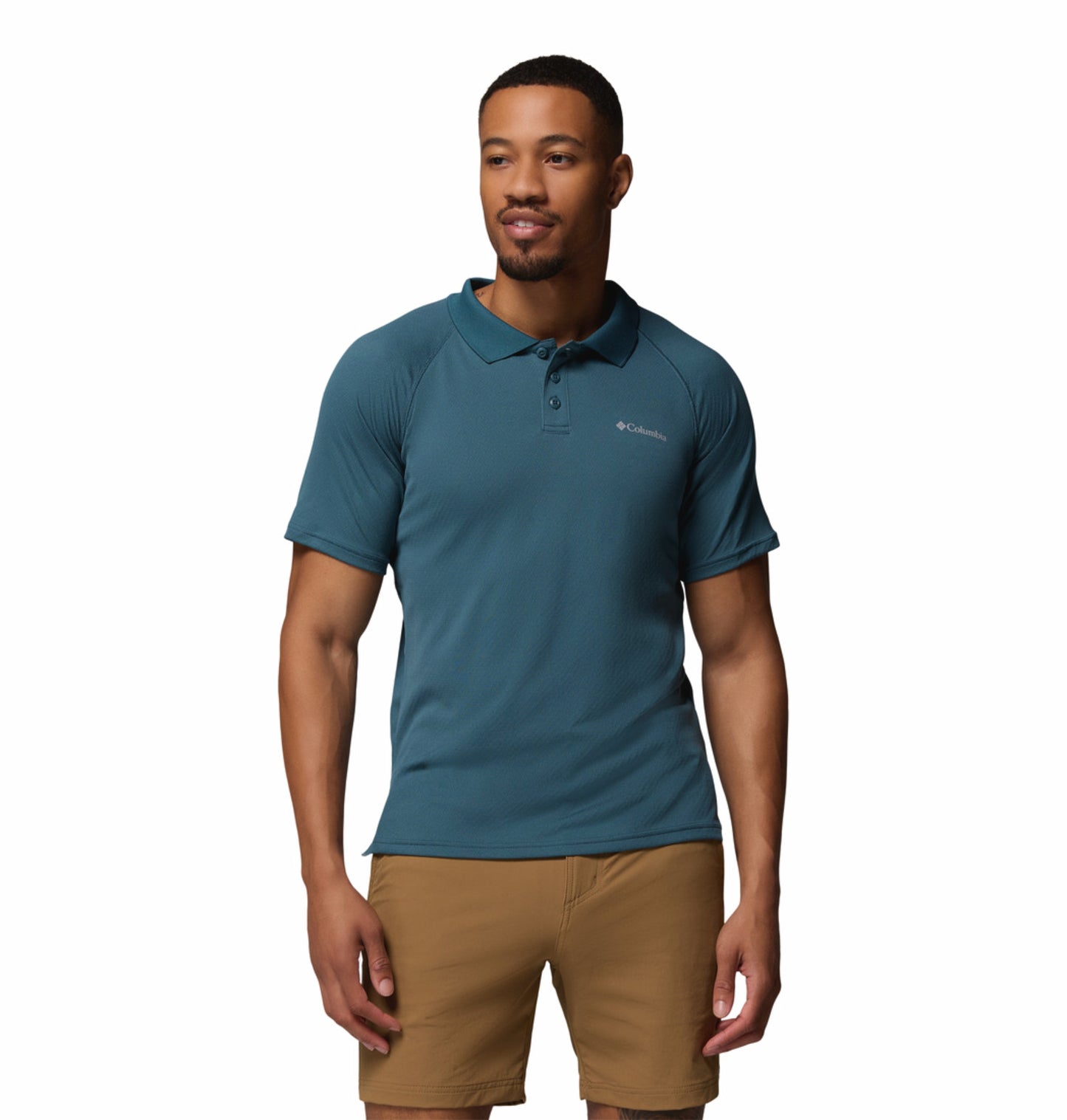 Columbia Men’s Blue Omni-Freeze Alpine Chill Pro Polo Shirt