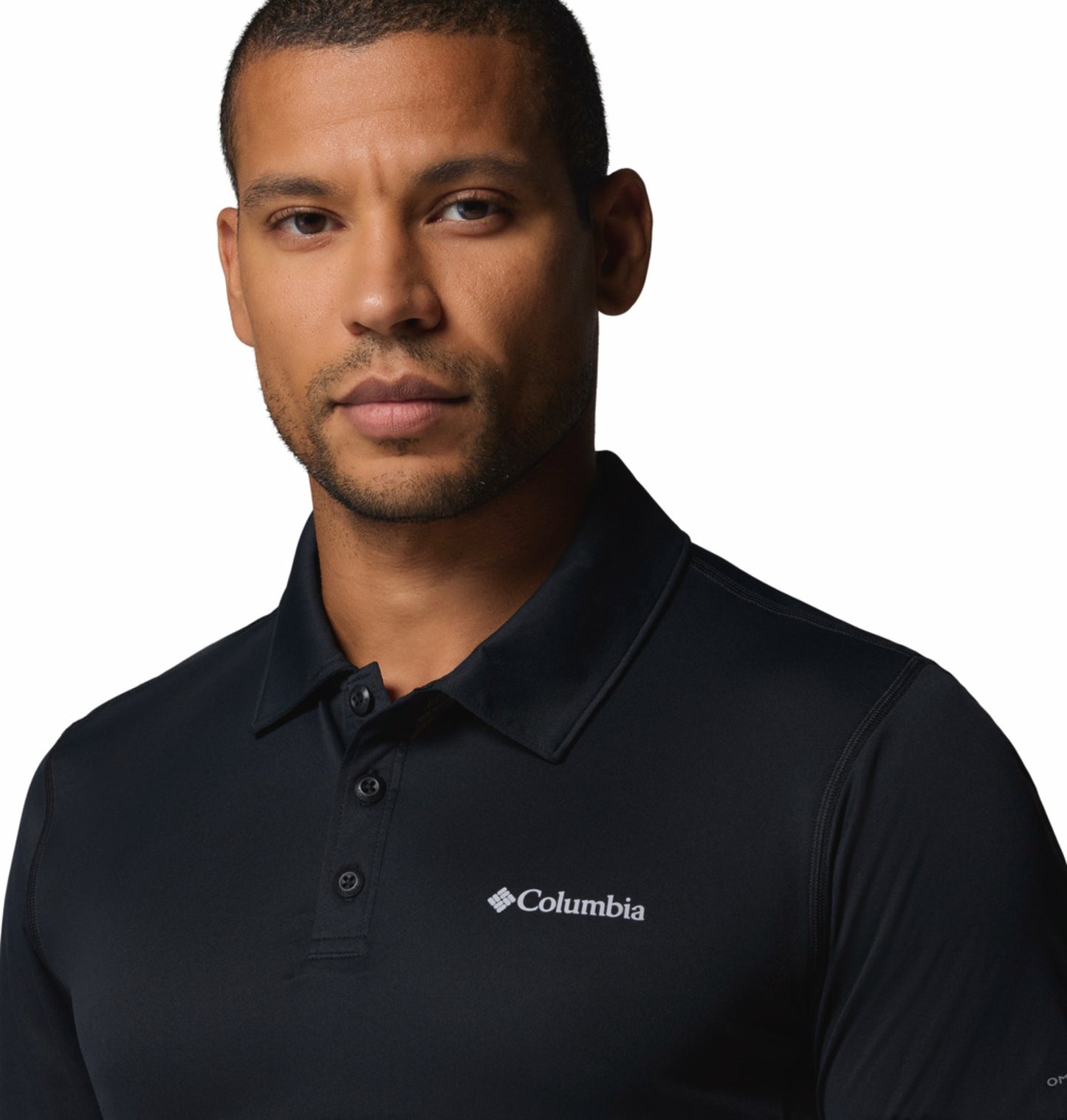 Columbia Men’s Omni-Freeze Zero Rules Black Polo T-Shirt