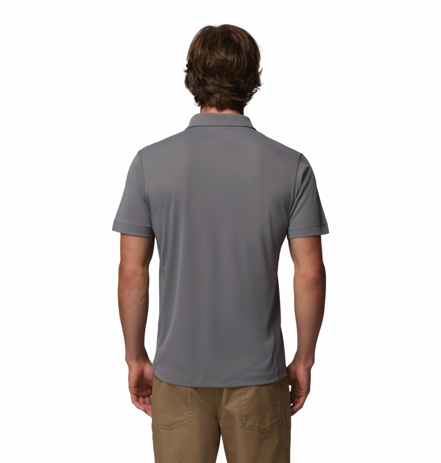 Columbia Men’s Grey Omni-Freeze Zero Rules Polo Shirt