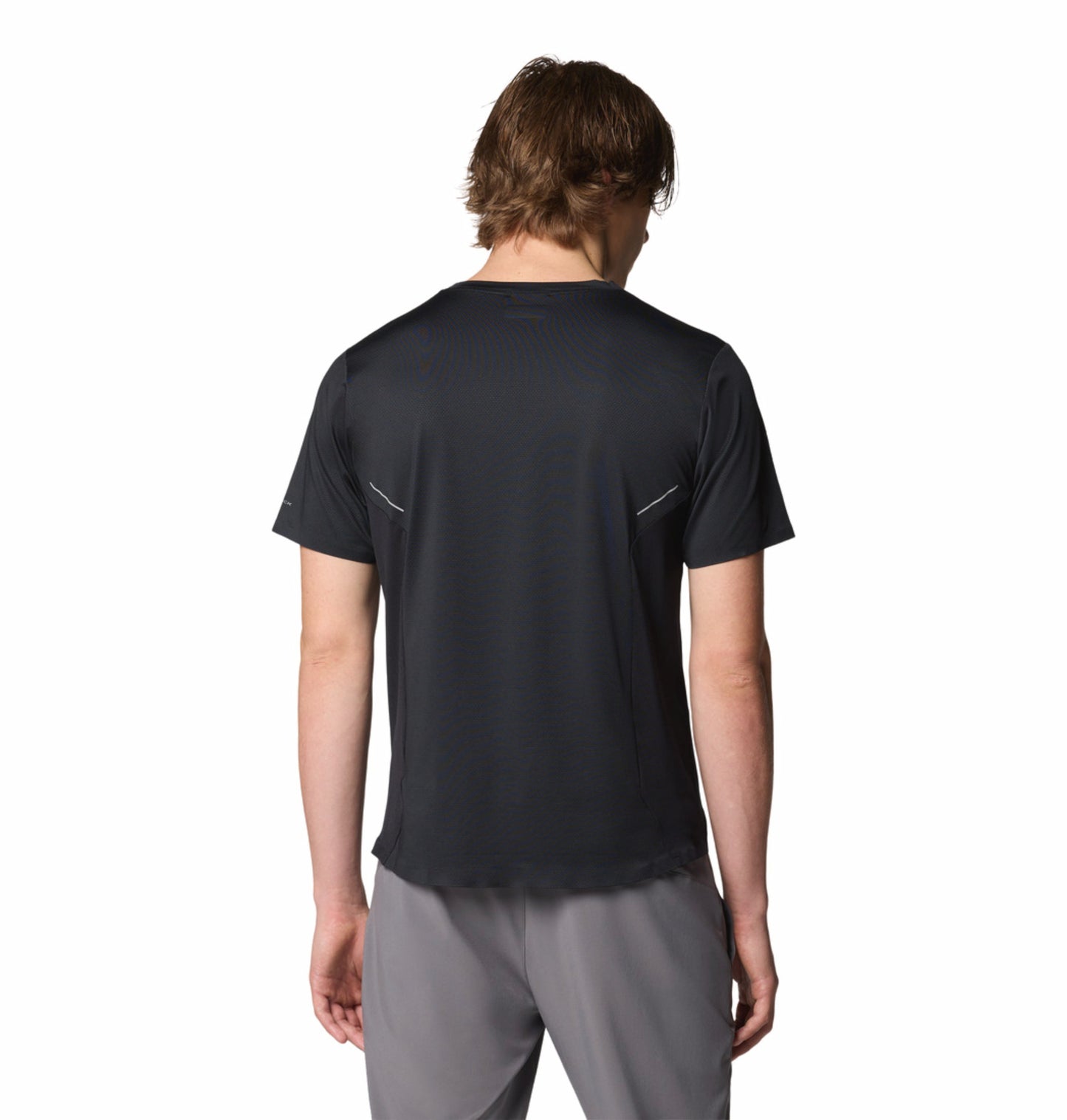 Columbia Men’s Black Omni-Wick Three Pitch Hiking T-Shirt