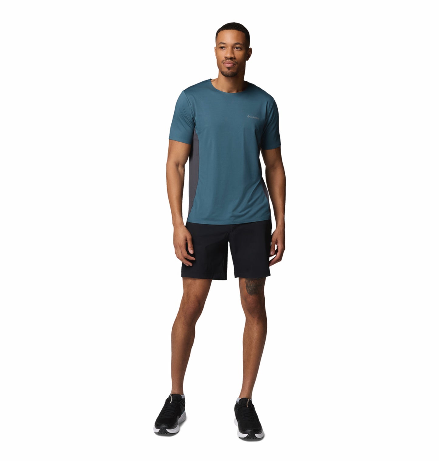 Columbia Men's Blue Omni-Wick Three Pitch Performance T-Shirt