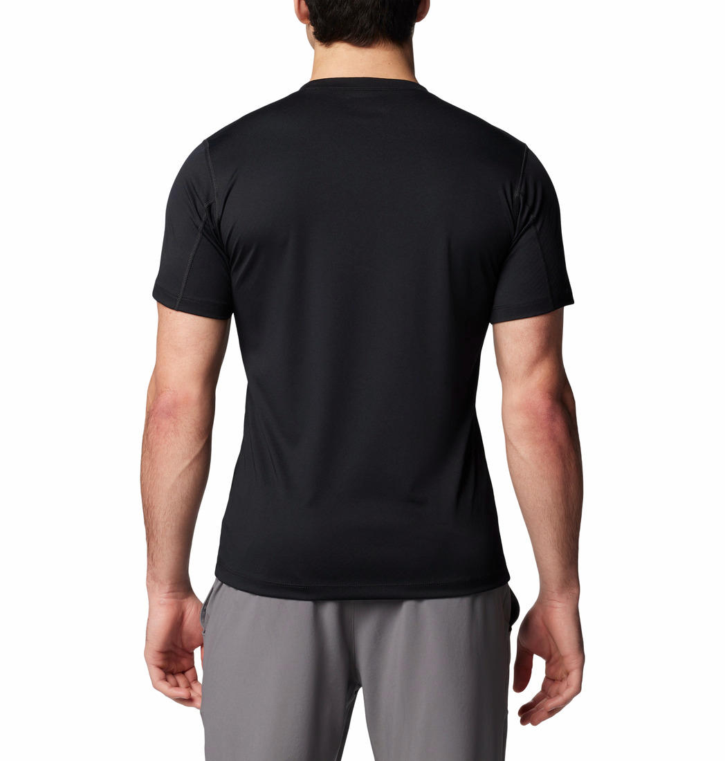 Columbia Men Black Omni-Freeze Zero Zero Rules Tshirt